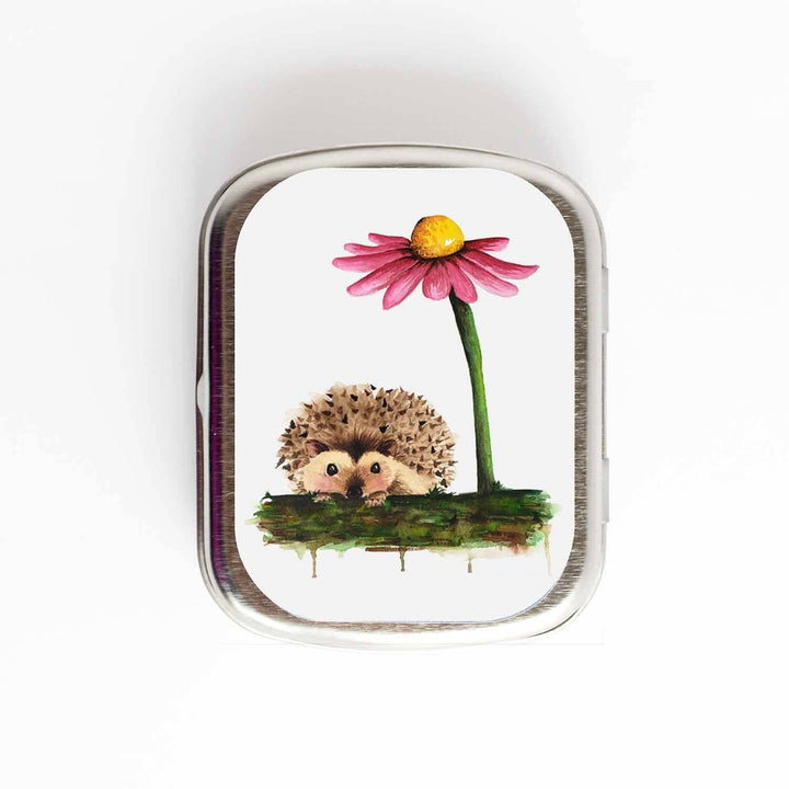 Twice Sheared Sheep - Hedgehog Stitch Marker Tin - Shae's Stitchery - notion tin