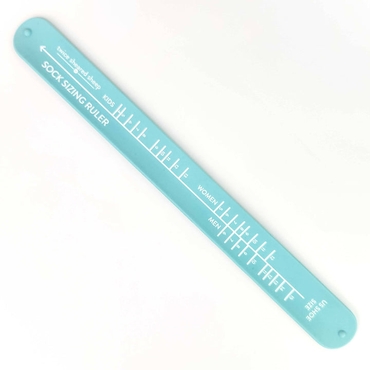 Twice Sheared Sheep - Sock Sizing Ruler - Sock Knitting Bracelet Ruler - Shae's Stitchery - Knitting Notion