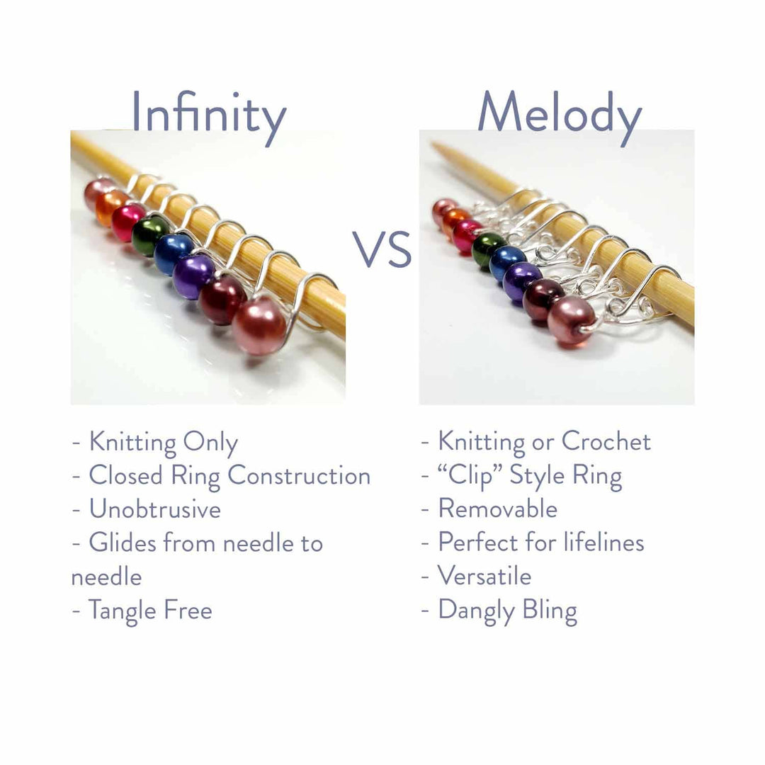 Twice Sheared Sheep - Fairy Lights Knitting or Crochet Stitch Markers - Shae's Stitchery - Stitch Marker